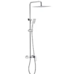Single Lever Shower Column With Bath Mixer Head