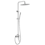 Single Lever Shower Column With Bath Mixer Head