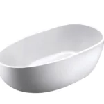 Free Standing Acrylic Bathtub With Adjustable Legs